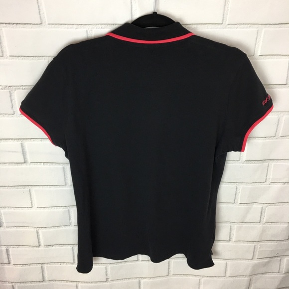 ⬇️U.S. Polo Assn. Black & Hot Pink Polo Shirt S:XL - Picture 2 of 7